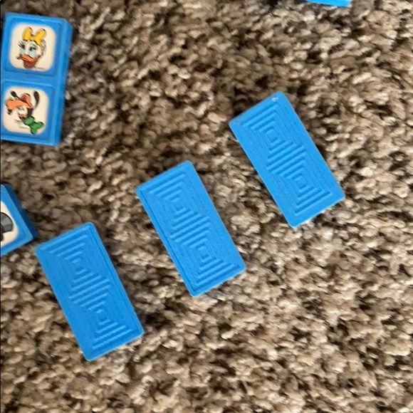 Set of Vintage Plastic Disney Dominoes - Picture 2 of 3